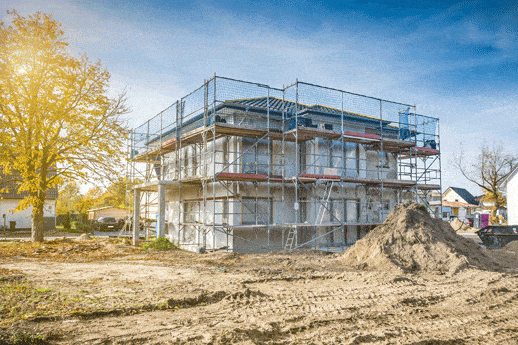 Neubauprojekte können mit oder ohne Makler verkauft werden.